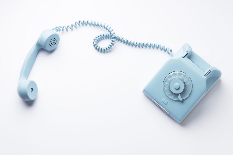 top-view-blue-monday-concept-composition-with-telephone